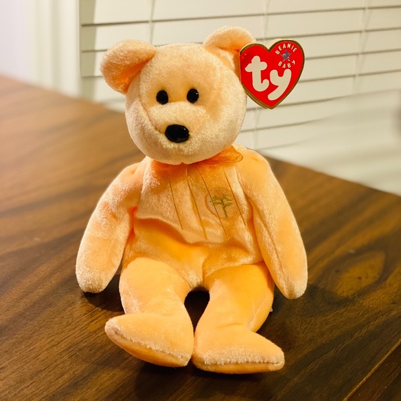 Ty Beanie Baby Dearest Bear - Never Played With - Picture 1 of 1